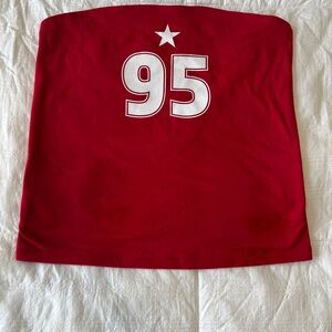 Wild Fable Red Tube Top